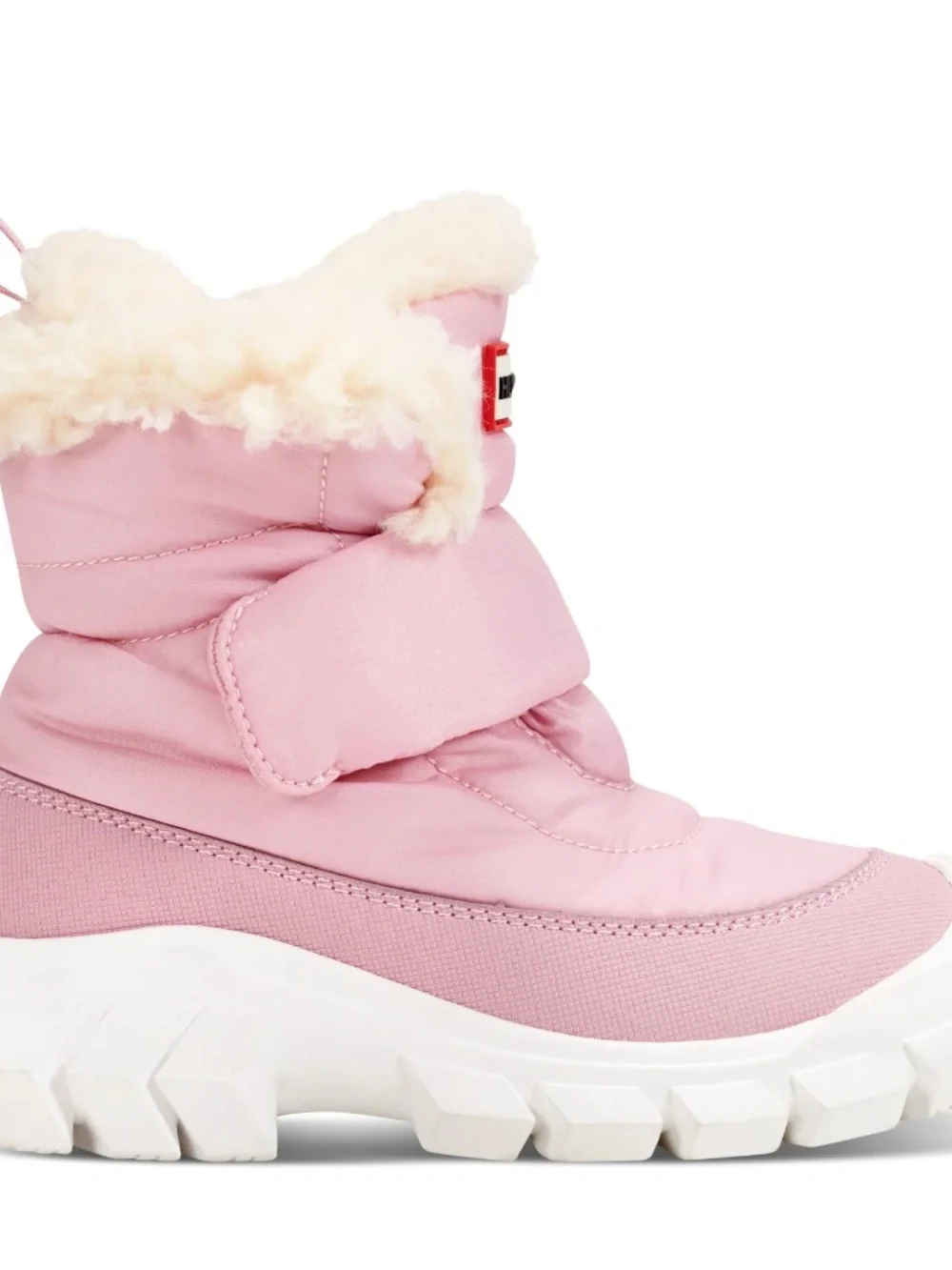 Hunter | Kids Igloo Lug Sole Insulated Waterproof Snow Boots | Light Pink | 13C